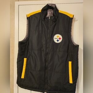 Mens Pittsburge Steelers XL vest